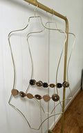 Circular studded disc belt