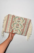 Boho themed inspired clutch bag